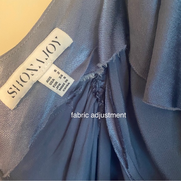 Shona Joy La Lune Lace Back Maxi Dress - Blue Smoke - Picture 10 of 14